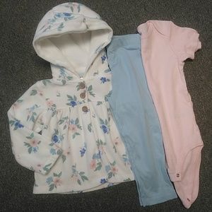 New no tags sz 24 mos baby girls carters outfit